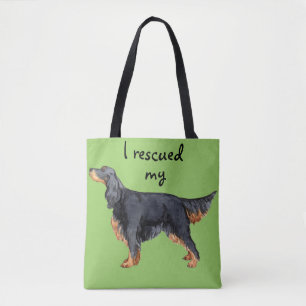 Tote Bag Secourir Gordon Setter