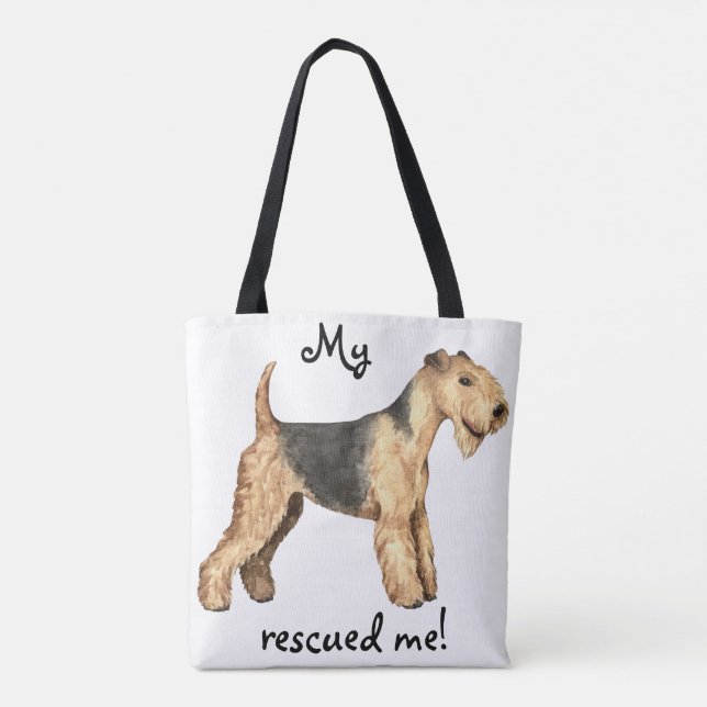 Tote Bag Secourir Lakeland Terrier (Dos)