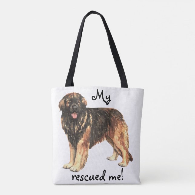 Tote Bag Secourir Leonberger (Dos)