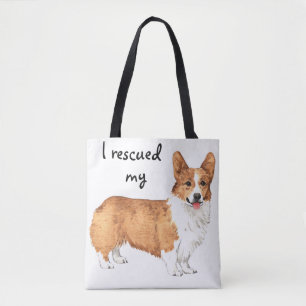 Tote Bag Secourir Pembroke Welsh Corgi