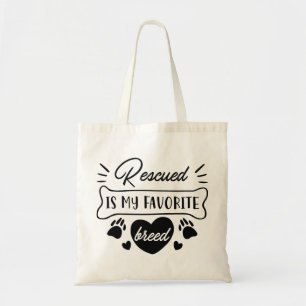 Tote Bag Secouru Est Ma race préférée