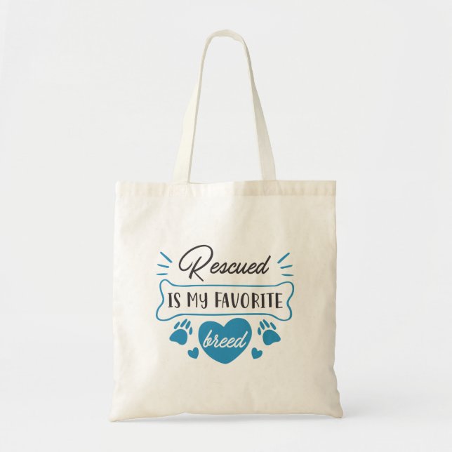 Tote Bag Secouru Est Ma race préférée (Devant)