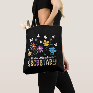 Tote Bag Secrétaire Fleurs sauvages Super