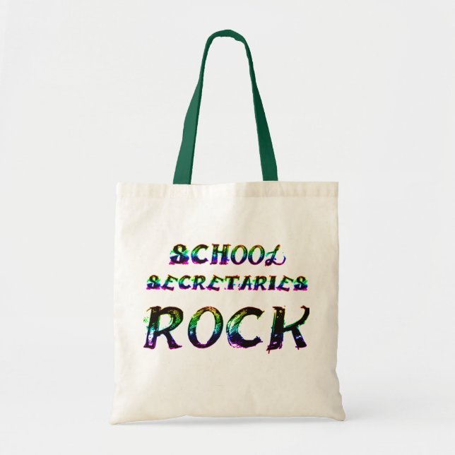 TOTE BAG SECRÉTAIRES ROCK D'ÉCOLE (Devant)