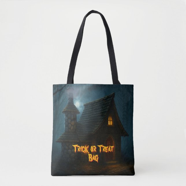 Tote Bag Secrets de la sorcière dans la forêt (Devant)