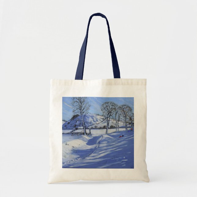 Tote Bag Secteur maximal 2012 de Sledging Derbyshire (Devant)