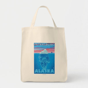 Tote Bag Section transversale d'iceberg - Pétersbourg,