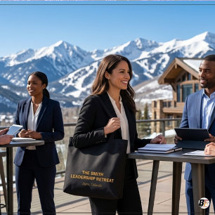 Tote Bag Séjour d'entreprise sur mesure et événement de lea