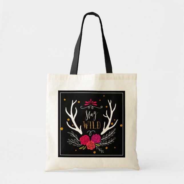 Tote Bag Séjour sauvage (Devant)