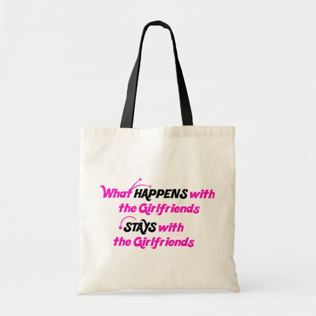 Tote Bag Séjours avec des amies (Devant)