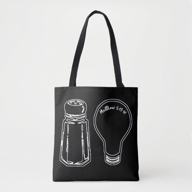 Tote Bag Sel & Lumière (Devant)