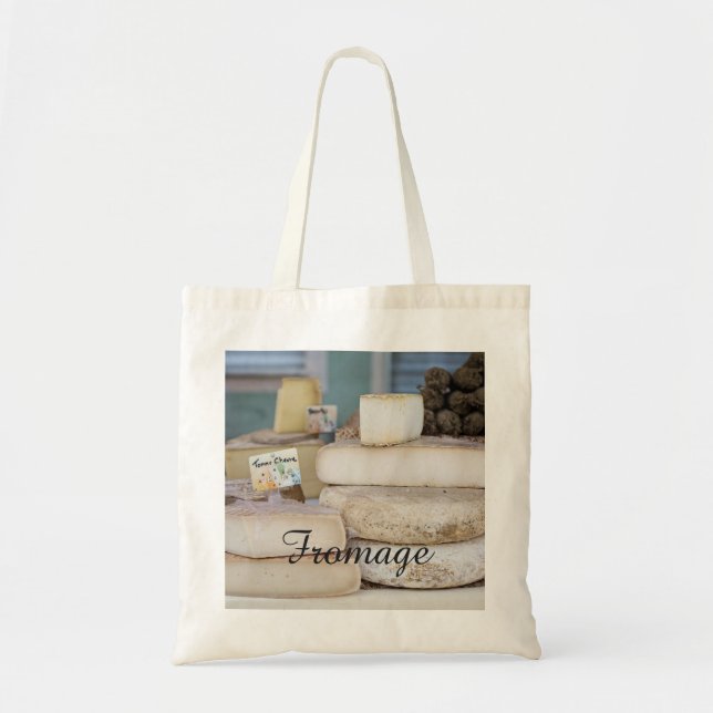 Tote Bag Sélection de Fromage Rustique Français (Devant)