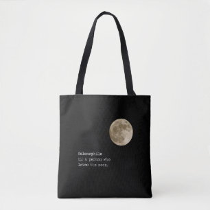Tote Bag Selenophine Amour de pleine lune