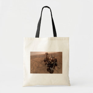 Tote Bag Selfie de Mars Curiosity Paysage Martien Rouge