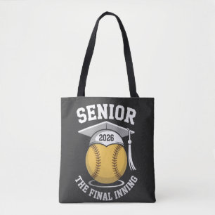 Tote Bag Senior The Final Inning 2026 Softball Graduation