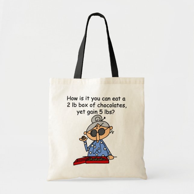 Tote Bag Sens de chocolat (Devant)