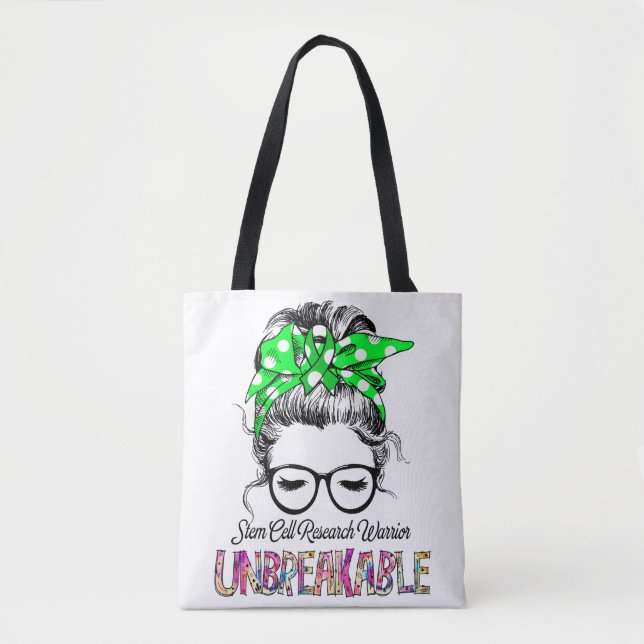 Tote Bag Sensibilisation à la recherche sur les cellules so (Devant)