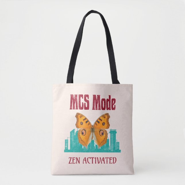 Tote Bag Sensibilisation à la sensibilité chimique multiple (Devant)