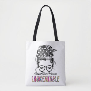 Tote Bag Sensibilisation à la tumeur cérébrale Ribbon Cadea