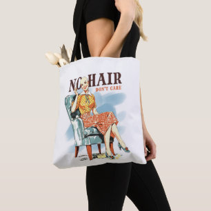 Tote Bag Sensibilisation au cancer pour les femmes chauves