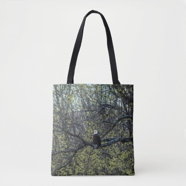 Tote Bag Sensibilisation aux aigles (Devant)