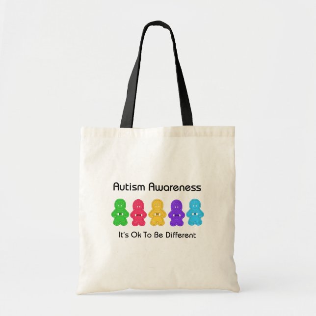 Tote Bag Sensibilisation sur l'autisme (Devant)