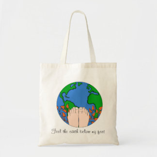 Tote Bag Sentez la terre au-dessous de mes pieds