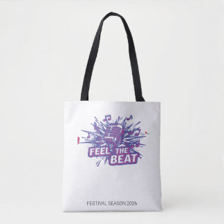 Tote Bag Sentez le Rythme | Micro rétro personnalisé Musi