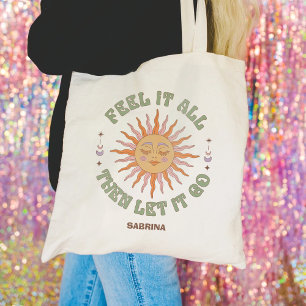 Tote Bag Sentez-Le Tout Inspiration Personnalisée Boho