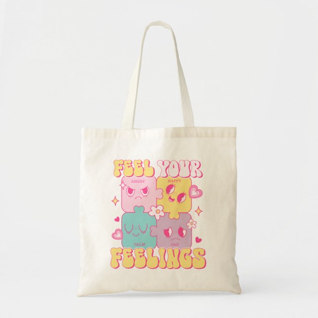 Tote Bag Sentez vos sentiments (Devant)