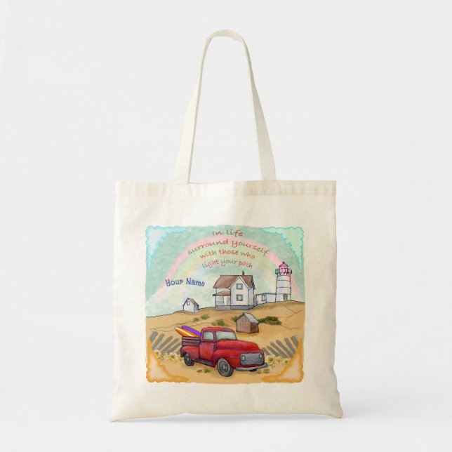 Tote Bag Sentier du phare  (Devant)