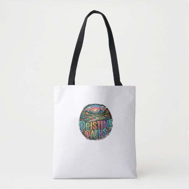 Tote Bag Sentiers Immaculés (Devant)