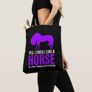 Tote Bag Sentir comme un cheval n'est pas un problème