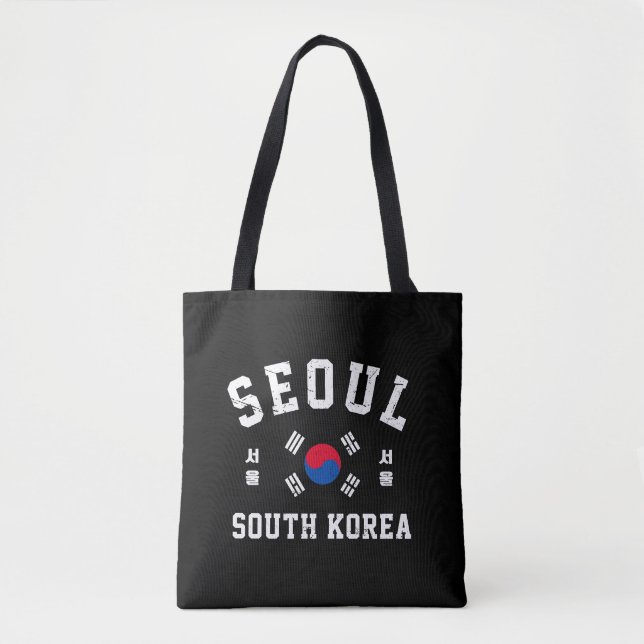 Tote Bag Séoul Corée du Sud  (Devant)