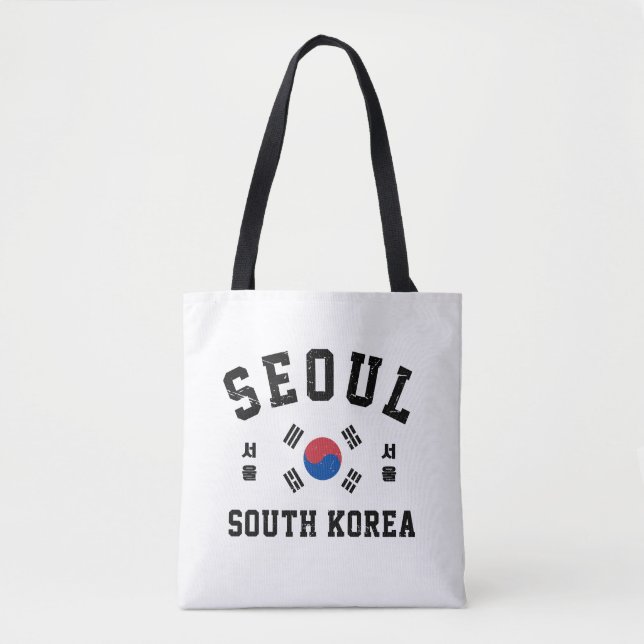 Tote Bag Séoul Corée du Sud  (Devant)