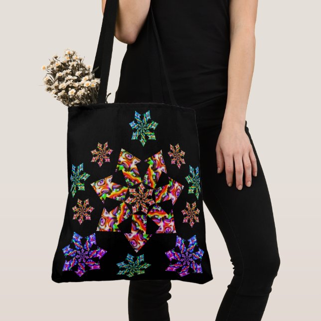 Tote Bag Sept mantes d'étoile (De près)