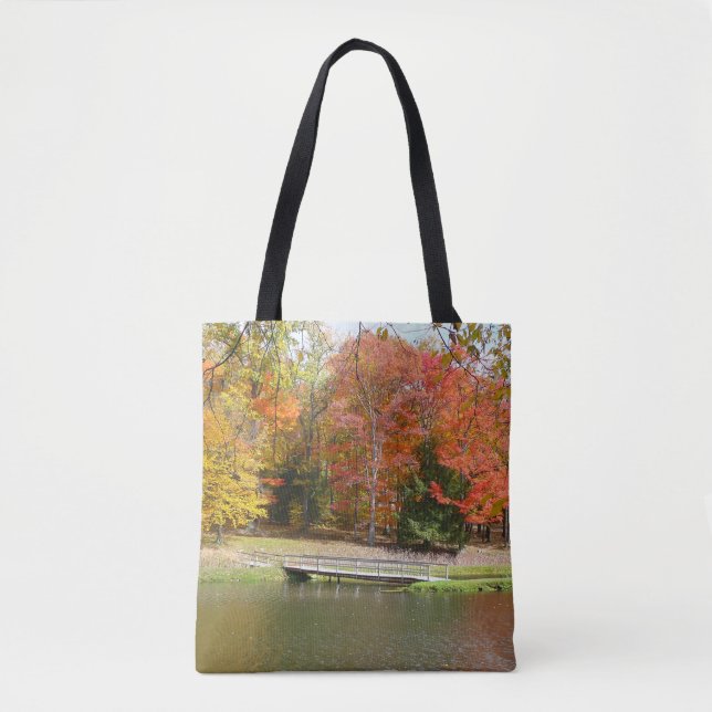 Tote Bag Sept Ponts de la Chute de Seven Springs III Paysag (Devant)
