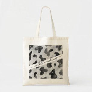 Tote Bag Séquins de Parties scintillant brillant noir brill