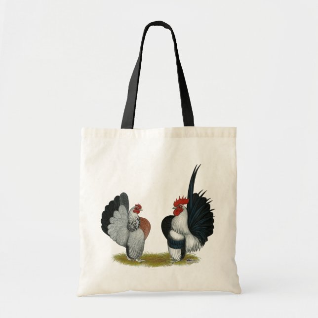 Tote Bag Serama Bantams (Devant)