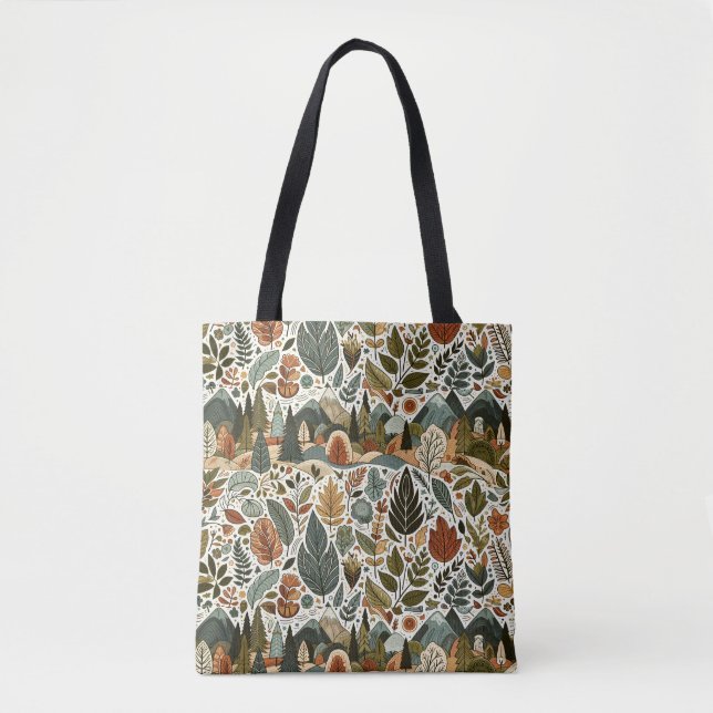 Tote Bag Sérénité automnale"fourre-tout (Devant)