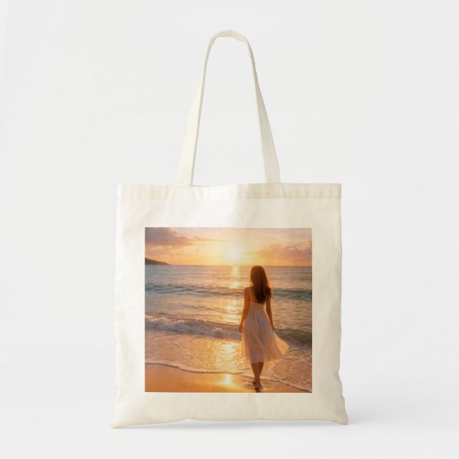 Tote Bag Sérénité Dorée (Devant)