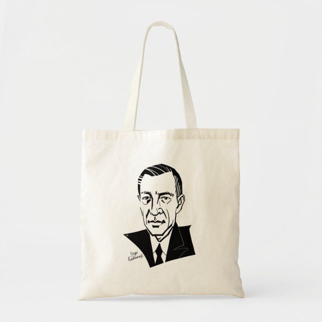 Tote Bag Sergei Rachmaninoff (Devant)