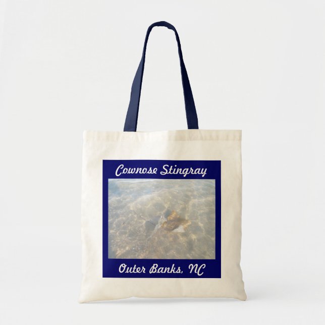 Tote Bag Série OBX Cownose Stingray (Devant)