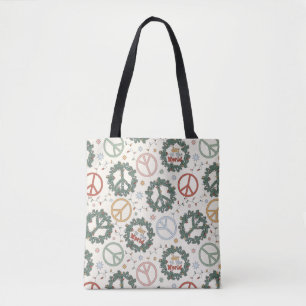Tote Bag Serments de paix et joie pour le Motif mondial