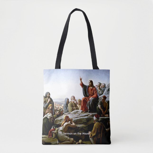 Tote Bag Sermon sur le mont par Carl Bloch (Devant)