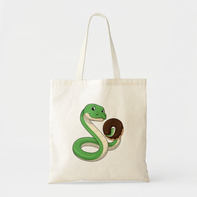 Tote Bag Serpent avec beigne (Devant)