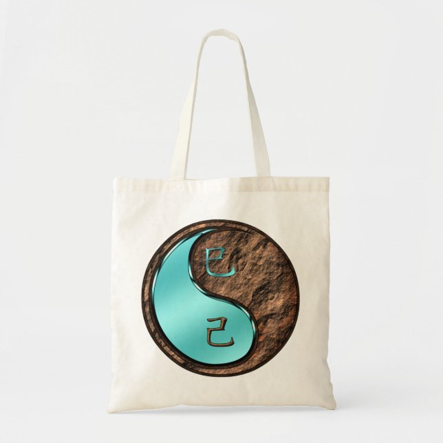 Tote Bag Serpent de Terre (Devant)