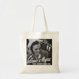 Tote Bag Servez votre pays deviennent une infirmière