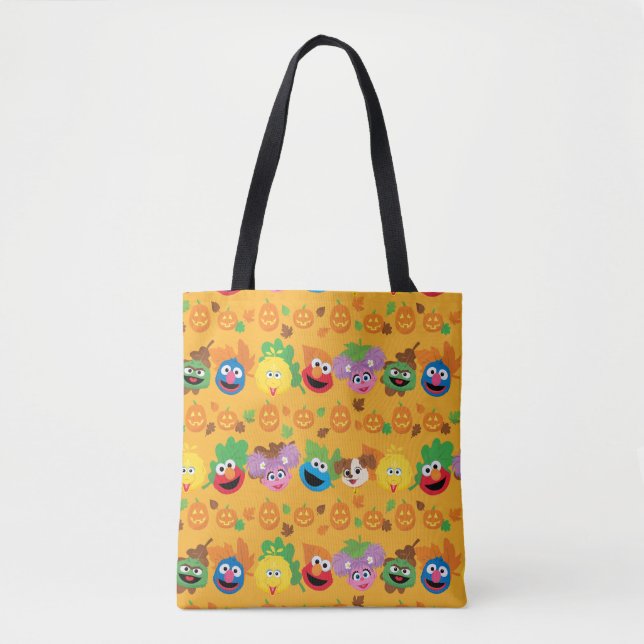 Tote Bag Sesame Street Autumn quitte Motif (Devant)
