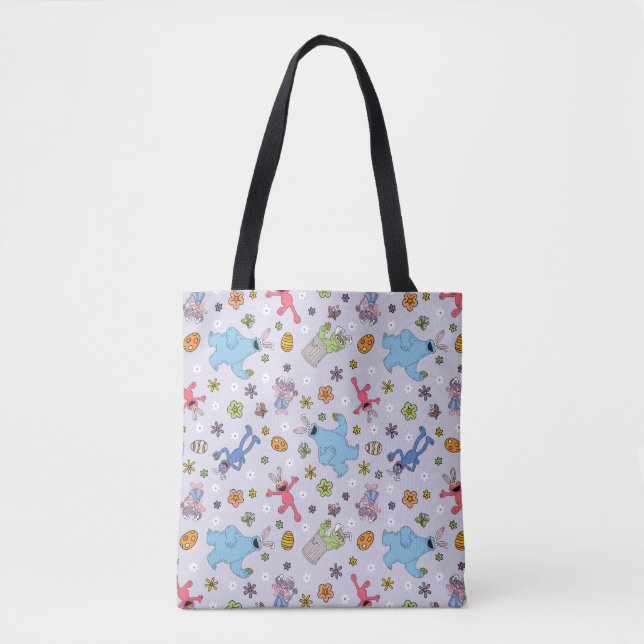 Tote Bag Sesame Street Bunny Motif (Devant)